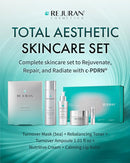 REJURAN® Total Aesthetic Skincare Set, c-PDRN® - Salmon DNA Rejuvenating Daily Skincare Kit for Anti-Aging, Firming & Deep Hydration. Gift Set for Radiant, Youthful Glass Skin. Korean Skincare. Infinity Warehouse