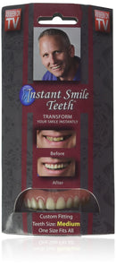 Instant Smile Billy Bob Deluxe Costume Teeth: Medium Instant Smile