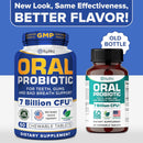 Dental Probiotics & Tongue Scraper – Bad Breath Treatment for Adults – Oral Probiotics for Teeth and Gums – Supports Fresh Breath – 60 Chewable Tablets Infinity Warehouse