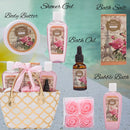 Draizee Spa Luxurious Home Relaxation Lovely Fragrance Gift Bag for Woman (British Rose, 6 Pieces) -