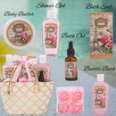 Draizee Spa Luxurious Home Relaxation Lovely Fragrance Gift Bag for Woman (British Rose, 6 Pieces) -