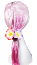 HipGirl 6pc 2.5" Hawaii Hawaiian Flower Clips for Hair Dress. Flower Hair Clips For Women, Match Beach Dress and Hawaiian Dresses for Women (6pc Plumeria Hair Flowers for Women) HipGirl