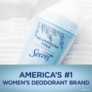 Secret Aluminum Free Deodorant for Women, Coconut Scent, Invisible Solid, 2.4 Oz (Pack of 3) Secret