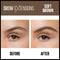 Maybelline Brow Extensions Eyebrow fiber Pomade Crayon, Fiber Stickeyebrow Makeup, Eye Makeup, Soft Matte Finish, for Thicker, Natural-looking Eyebrows, Soft Brown, 0.014 Ounce Maybelline New York