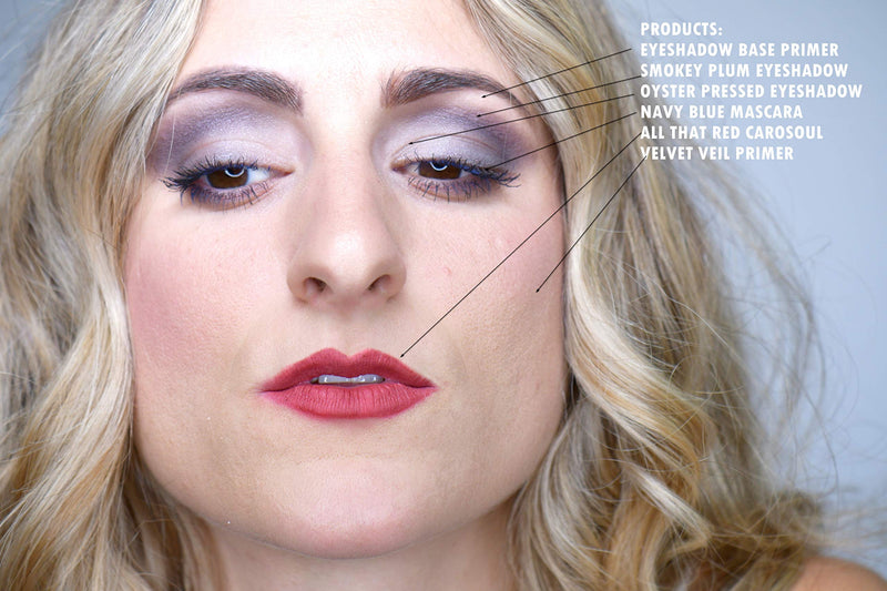 Smokey Plum Dark Purple Violet Brown Matte Opaque Pressed Powder Eye Shadow Eyeshadow Talc & Paraben Free Vegan No Animal Testing & Cruelty Free Matte Pure Ziva