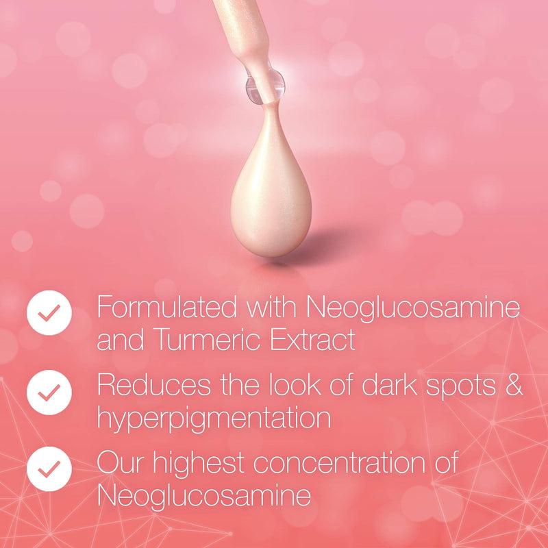 Neutrogena Bright Boost Illuminating Face Serum with Neoglucosamine & Turmeric Extract for Even Skin Tone, Resurfacing Serum for Face to Reduce Dark Spots & Hyperpigmentation, 1 Fl Oz Neutrogena