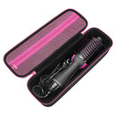 Fromsky Hard Case for Revlon One-Step Hair Dryer and Volumizer Hot Air Brush, Storage Carrying Travel Bag (Pink) Fromsky