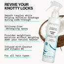 Pacifica Coconut Milk Hair Detangler Spray – Leave-In Conditioning Elixir for Tangle-Free Hair – Instantly Detangles Knots, Adds Shine & Moisture, Prevents Breakage & Frizz – Vegan & Cruelty-Free Infinity Warehouse