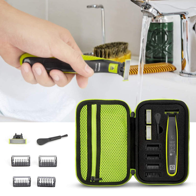 Yinke Hard Case for Philips Norelco OneBlade QP2520, QP2530, QP2620, QP2630, Travel Case Protective Cover Storage Bag for One Blade Yinke