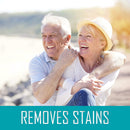 Retainer and Denture Cleaner 150 Tablets, 5 Month Supply Cleaning Tablets Denture Cleaners Remove Bad Odors, Plaque, Stains From Night Guards, Mouth Guards, Dental Appliance Lingito