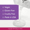 TKB Lip Gloss Base | Clear Versagel Base for DIY Lip Gloss, Moisturizing, Non-Sticky, Vegan, Made in USA(5.5oz (2 pack)) TKB Trading, LLC