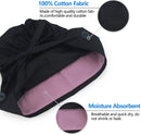 QBA Adjustable Working Cap with Button Long Hair, Sweatband Cotton Ponytail Holder, Tie Back Hats for Women & Men, One Size QBA