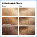 Revlon Total Color Permanent Hair Color, Clean and Vegan, 100% Gray Coverage Hair Dye, 81 Medium Ash Blonde, 3.5 oz REVLON