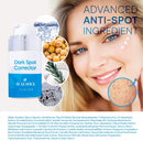 Sualsoce Dark Spot Corrector Serum, Dark Spot Remover with 4-Butylresorcinol, for Face and Body, Age Spots Sun Spots Corrector, All Skin Types 1 fl oz Sualsoce