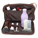 Leather Duffel Bag & Toiletry Bag Combo - The Best Masculine Travel Gift For Men Rustic Town Store
