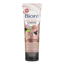 Bioré Rose Quartz With Charcoal Gentle Pore Refining scrub, exfoliating & Pore Minimizing Micro Crystal Facial Scrub, Oil Free, Dermatologist Tested, Cruelty Free, Vegan Friendly, Paraben Free Bioré Store