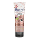 Bioré Rose Quartz + Charcoal Gentle Pore Refining Scrub, Pore Minimizing Facial Scrub, 4 Ounce, Oil Free, Dermatologist Tested, Non-Comedogenic, Cruelty Free, Vegan Friendly Bioré