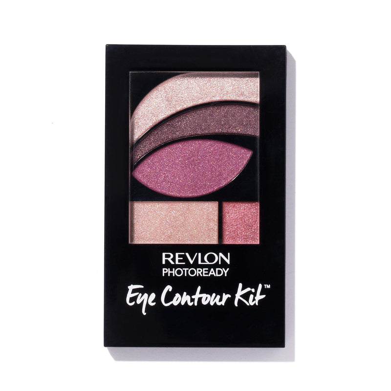 Revlon PhotoReady Eye Contour Kit, Eyeshadow Palette with 5 Wet/Dry Shades & Double-Ended Brush Applicator, Romaticism (540), 0.1oz REVLON
