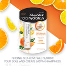 Chapstick Total Hydration Essential Oils Lip Balm, Happy Orange & Lemon, 0.12 Oz Chapstick Store
