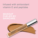 Neutrogena Healthy Skin Radiant Brightening Cream Concealer with Peptides & Vitamin E Antioxidant, Lightweight Perfecting Concealer, Non-Comedogenic, Bisque Light/Medium 02 neutral undertones, 0.24 oz Neutrogena Store