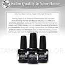Tammy Taylor Nail Plump | Nail Growth Treatment for Strong, Healthy Natural Nails | Brush-On Nail Strengthener Base Coat Gel | Helps Prevent Nail Biting, Breakage and Brittle Nails Tammy Taylor