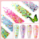 Makartt Gel Nail Polish Kit 6 Fall Winter Colors with Nail Decorations Kit Bundle Makartt