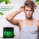 Botanic Hearth Tea Tree Hair Mask (16 oz each) and Tea Tree & Mint Body Wash (16 oz each) Bundle Botanic Hearth