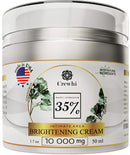 Brightening Skin Cream for Sensitive Areas Dark Spot Corrector - Dark Spot removal for Men and Women - Bright Gel for Face, Bikini - Skin Care & Natural Product - 45% percent VAITE