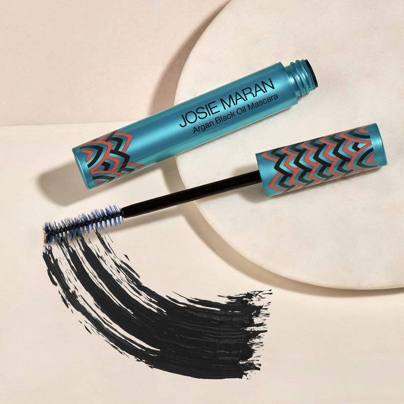 Josie Maran Argan Black Oil Mascara - Condition, Strengthen, and Volumizes with Bamboo Extract and Natural Ingredients (8ml/0.27oz) Josie Maran