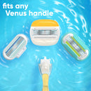 Gillette Venus ComfortGlide Womens Razor Blade Refills, 4 Count, Infused with Olay Coconut Scent Gillette Venus