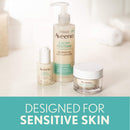Aveeno Calm + Restore Nourishing Oat Cleanser 7.8oz with Restore Triple Oat Serum 1oz and Restore Oat Gel Moisturizer 1.7oz Aveeno