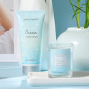 Spa Gifts for Women, Bath and Body Set with Ocean Scented Spa Gifts Box for Her,Includes Scented Candle, Body Butter, Hand Cream, Bath Bar and Bomb,5 Pcs Bath Set, Valentines Gifts Set for Women BODY & EARTH