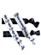 8 Piece Black Lives Matter Hair Tie Accessories - BLM - Equality - BLM Pride Bracelet Wristbands Supplies Sportigift