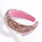 SP SOPHIA COLLECTION Women's Sparkling Crystal Padded Rhinestone Wide Bejeweled Hair Headband Party Hairband Hair Accessories in Rose Gold SP Sophia Collection