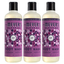 Mrs. Meyer's Clean Day Moisturizing Body Wash for Women and Men, Cruelty Free and Biodegradable Shower Gel Formula Made with Essential Oils, Plum Berry Scent, 16 oz Bottle, Pack of 3 MRS. MEYER'S CLEAN DAY