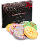 Cleverfy Aromatherapy Shower Steamers - Variety Pack of 6 Shower Bombs. Rose Gold Set: Lavender, Menthol, Bergamot & Mandarin, Pomegranate & Rose, Peony & Pear, Vanilla & Sweet Orange CLEVERFY