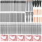 Libeauty Lash Lift And Tint Tools, Lash Lifting supplies, Brow Lamination Tools, DIY Eyelash Lifting Accessories At Home, Full Lash and Brow Brush Kit (Lash And Brow Accessories For Lift and Tint) Libeauty
