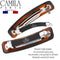Camila Paris CP3018 French Hair Barrette Clip for Girls, Tortoise Shell, Rubberized Metal Clasp Strong Hold Grip Hair Clips for Women, No Slip Durable Styling Girls Hair Accessories, Made in France Camila
