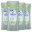 DEGREE 0, Aluminum Free and Revitalizing Botanicals Deodorant, 48H Odor Protection for Women, 2.6 Ounce - Pack of 4 DEGREE Store