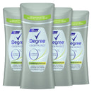 DEGREE 0, Aluminum Free and Revitalizing Botanicals Deodorant, 48H Odor Protection for Women, 2.6 Ounce - Pack of 4 DEGREE