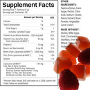 Haroutine Liposomal Hair, Skin & Nails Gummies, 2500 mcg Liposomal Biotin, 1200 mcg Vitamin A, 2 mg Vitamin E, Healthy Hair, Nail Strengthener, Skin Support - 30 Servings Raspberry Rose Flavor Infinity Warehouse