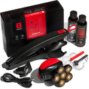 Bakscape Men's Back Shaver Classic Kit 2.0, Electric Body & Back Shaver for Men with Friction Fit Handle & Titanium-Coated Shave Head- Includes 2 Shave Heads, Handle, Shave Soap & After Balm. Infinity Warehouse