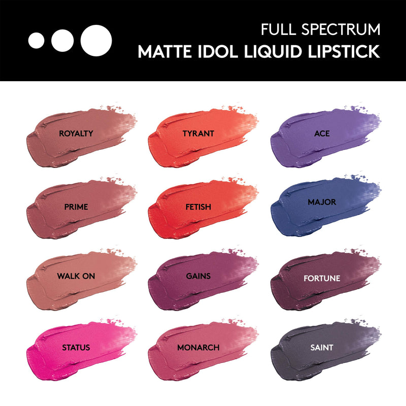 COVERGIRL Matte Idol, Liquid Lipstick, Fortune, 1 Ounce COVERGIRL