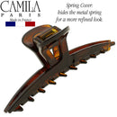 Camila Paris CP2623 French Hair Clip for Women, Narrow, Strong Hold Grip Double Teeth Girls Hair Claw Clips Jaw, Fashion Durable Styling Hair Accessories for Women, Made in France Camila