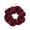 Scrunchies Hair Ties Silk Scrunchie for Girls Women Cute Hairties For Thick Curl Fine Hair No Crease Hair Accessories Soft Ropes Ponytail Holder No Hurt Your Hair (Burgundy Purple Pink Green) Ivyu