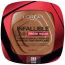 L'Oreal Paris Infallible Fresh Wear Foundation in a Powder Up to 24H Wear oz, 365 Copper, 0.31 Fl Oz L'Oreal Paris