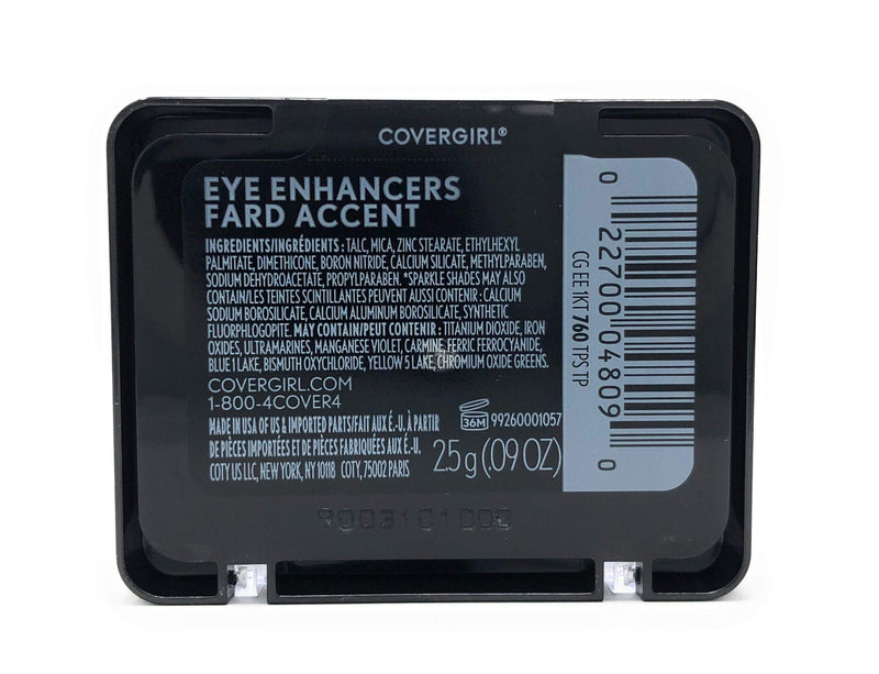 CoverGirl Eye Enhancers 1 Kit Eye Shadow, Tapestry Taupe [760] 0.09 oz (Pack of 2) COVERGIRL