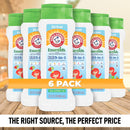 Arm & Hammer 6 Pack Essentials Kids Body Wash - 3-in-1 Watermelon Kiwi 22.5oz - Non Toxic Kids Shampoo and Body Wash And Conditioner Infinity Warehouse