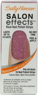 Sally Hansen Salon Effects Real Nail Polish Strips, Bling It On, 16 Count Sally Hansen