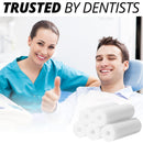 IXO Aligner Seater Chewies for Invisalign Aligners, Unscented, Bulk Pack in Resealable Bag (10 PCs) (White) IXO